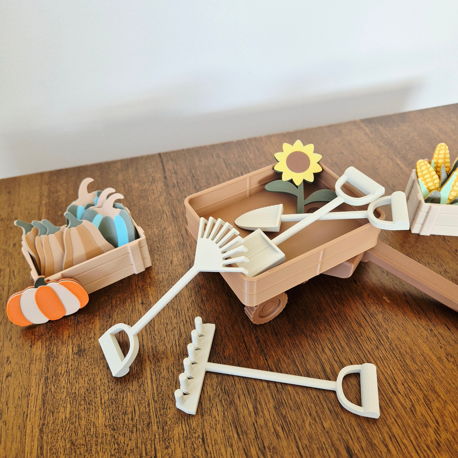 Gardening Mini Tool Set of 4 pieces for imaginary and sensory play