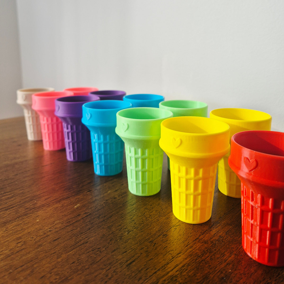 Cute ice Cream Cones for sensory and imaginary play