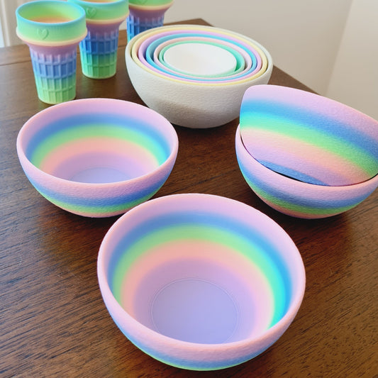 Textured Play Bowl - Unicorn