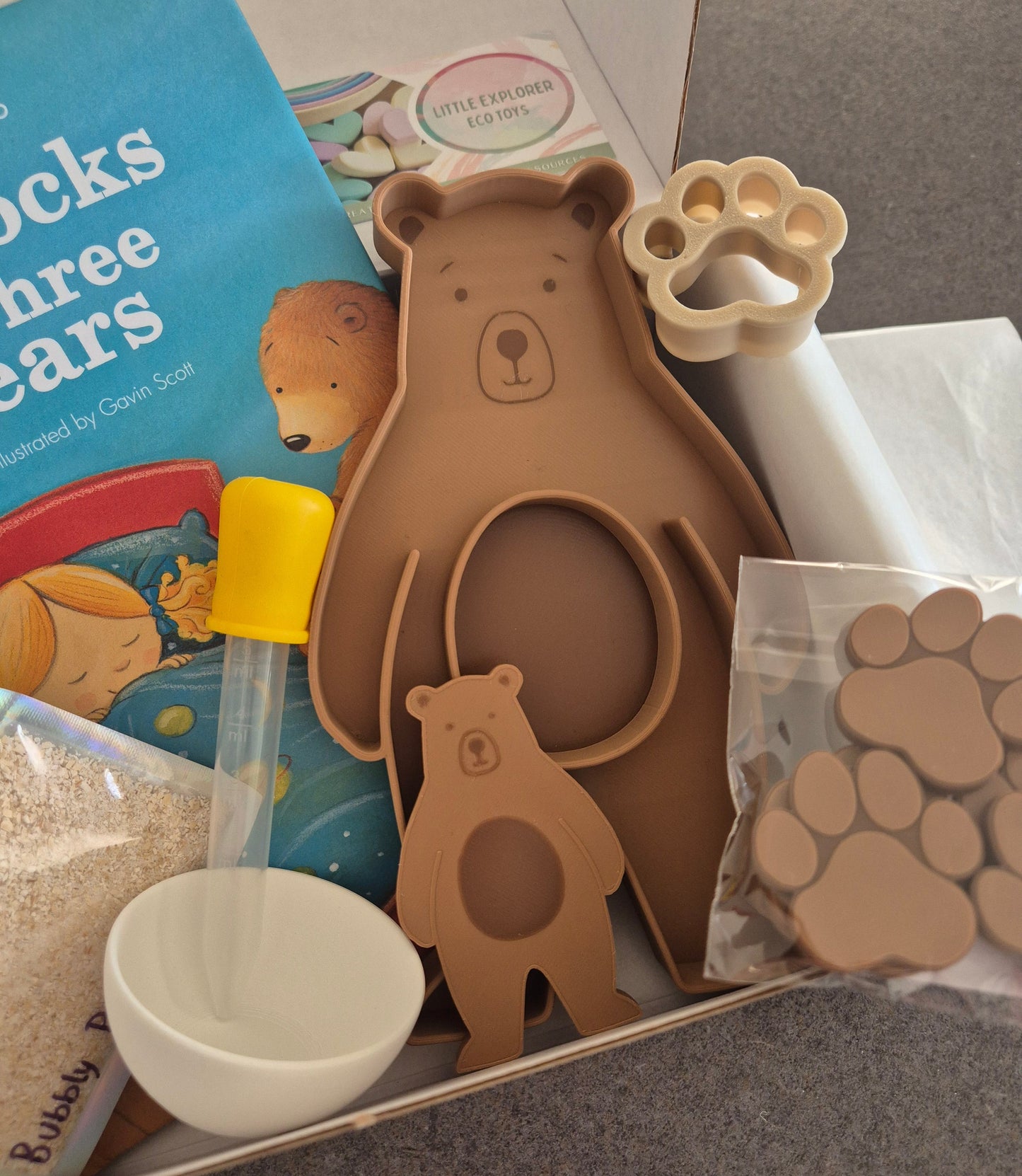 Goldilocks & The Three Bears – Bookish Play Box