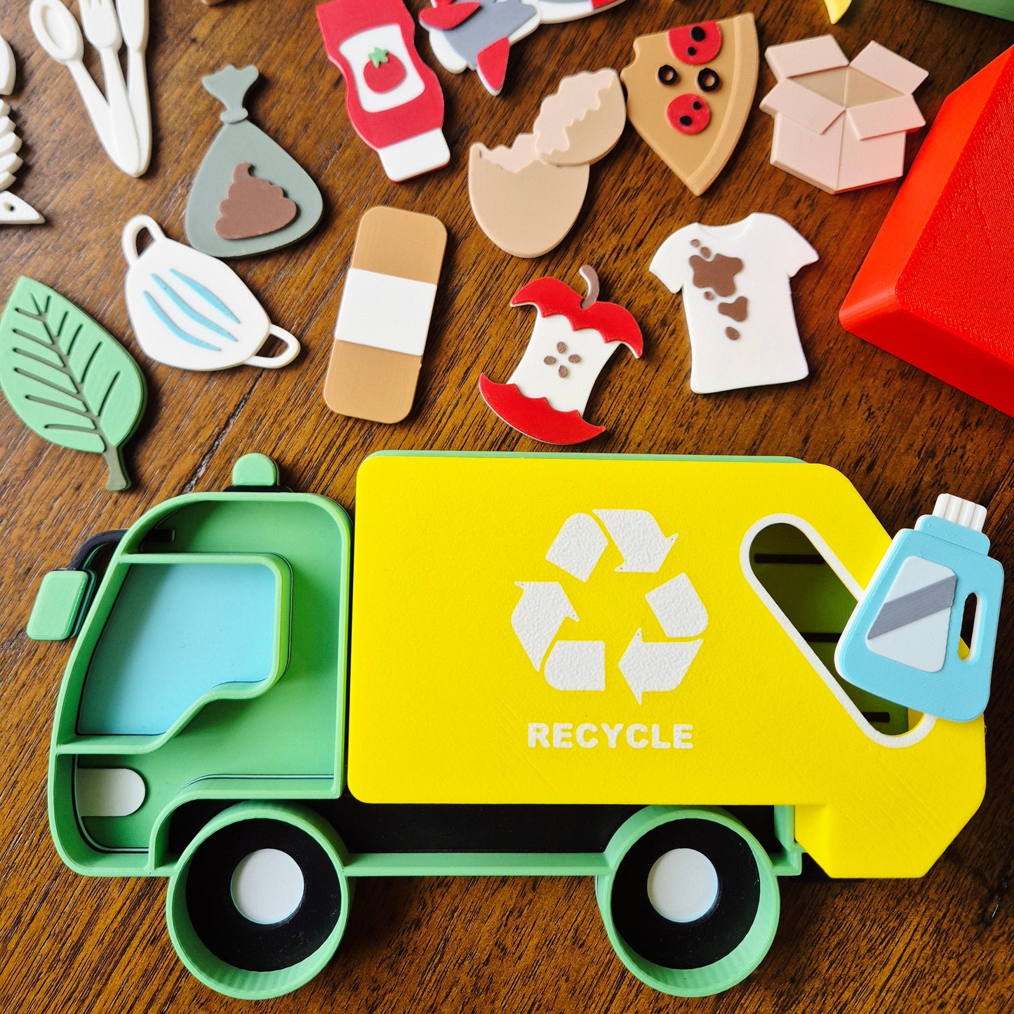 Rubbish Truck Set