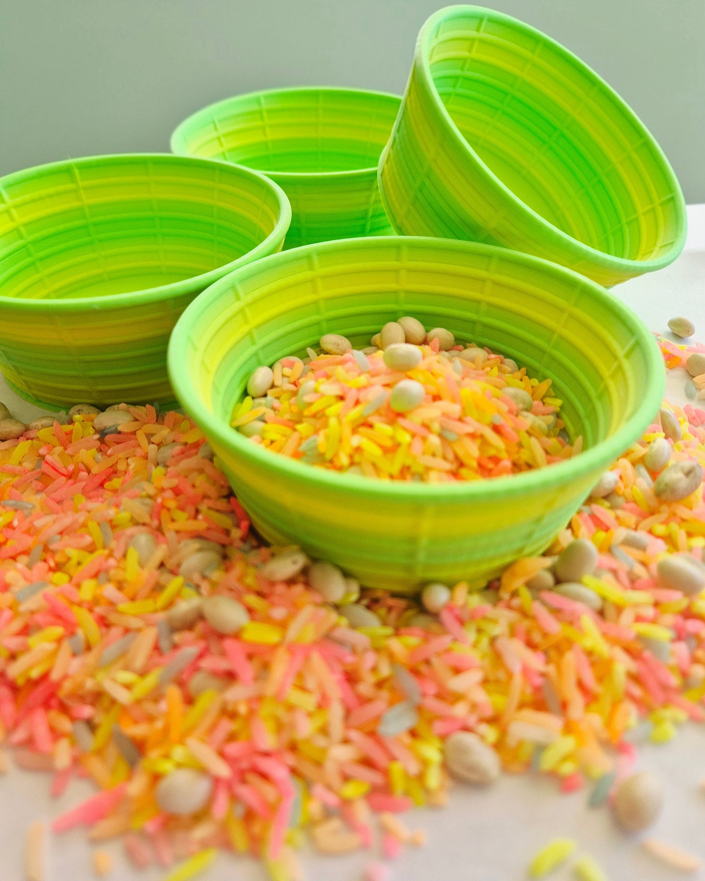 Play Basket in green and yellow
