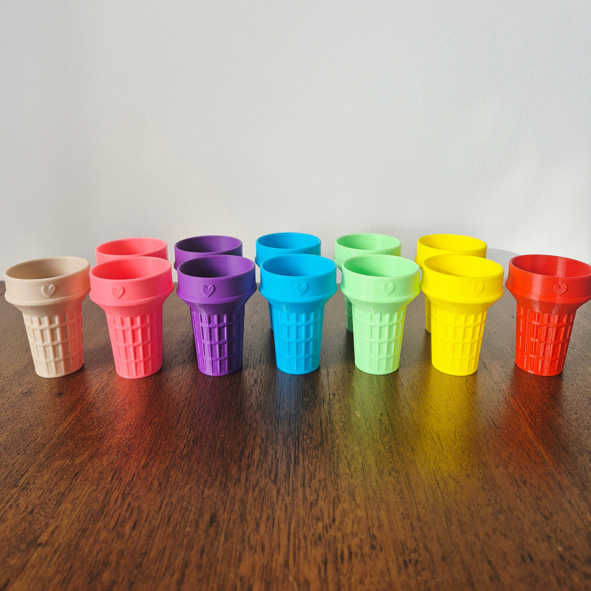 Cute ice Cream Cones for sensory and imaginary play