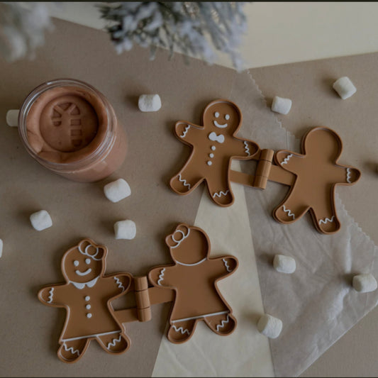 Gingerbread Man & Woman Mold